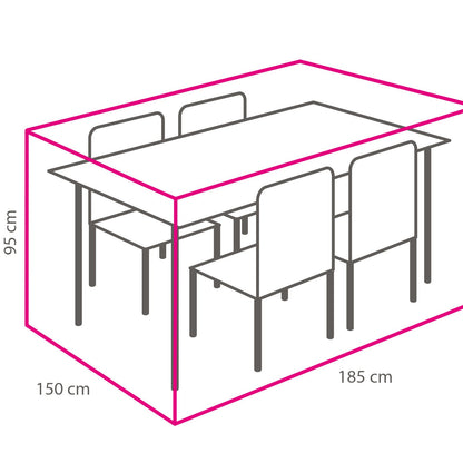 ABDECKPLANE FÜR ESS- UND GARTENSETS