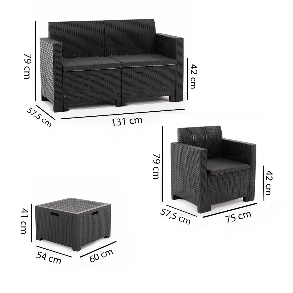LOUNGE-SET SALINA