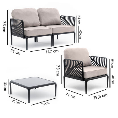 LOUNGE-SET KENZIA