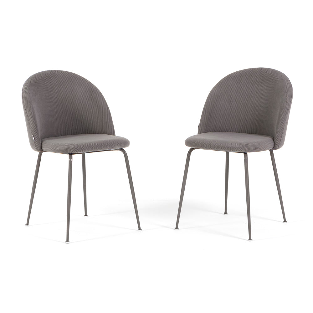 STÜHLE SARA AUS CORD-SAMT