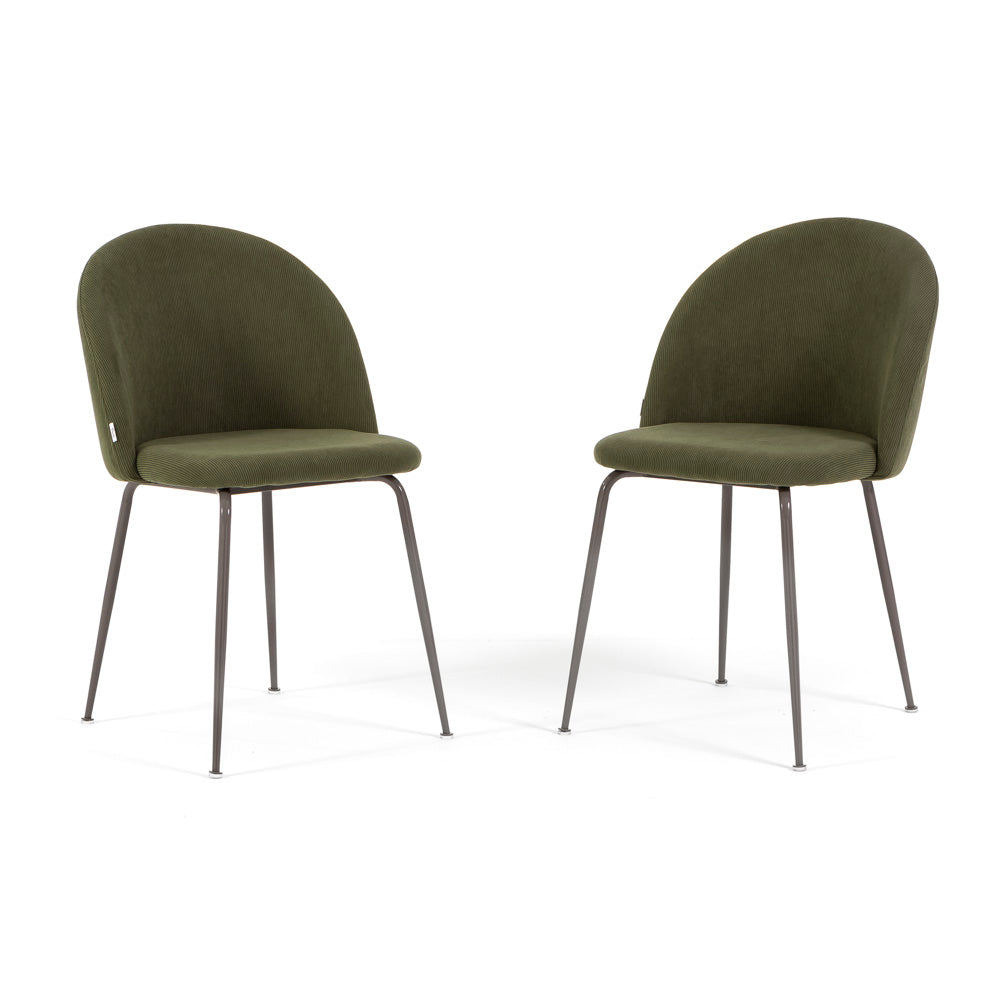 STÜHLE SARA AUS CORD-SAMT