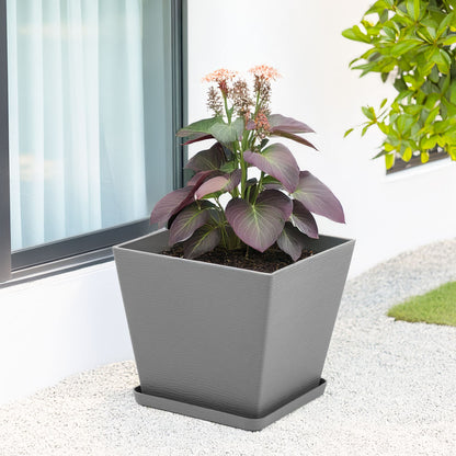 QUADRATISCHER PFLANZTOPF LILIUM