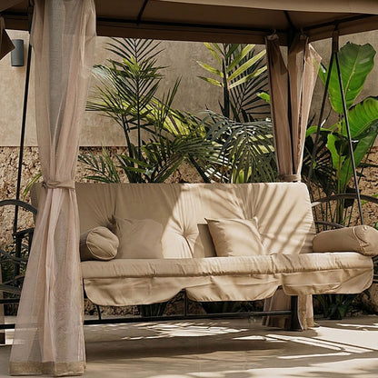 HÄNGESCHAUKEL CLEOPATRA MIT PAVILLON