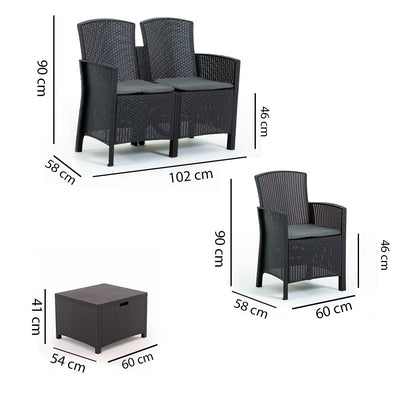 LOUNGE-SET LUGANO