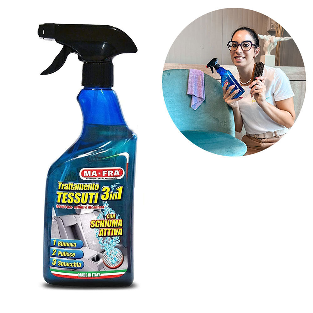 REINIGUNGSSPRAY FÜR SAMT UND STOFFE 